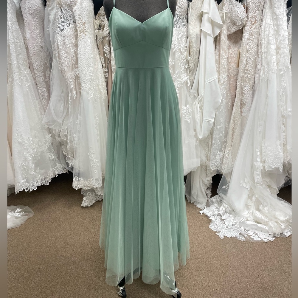 Long Teal Formal Dress